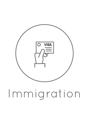 <u>Immigration</u><br/><br/>•Visas<br/>•Temporary and permanent residency<br/>•Mexican naturalization of foreigners<br/>•Regularizations, Permits<br/>